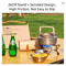 Portable Triple Burner Folding Camping Stove With Gas Cartridge 2