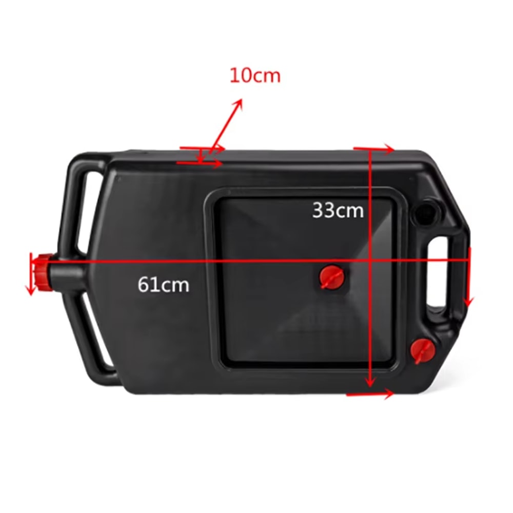 Portable Fuel Can for Car & Motorcycle Durable Gasoline Jerrycan