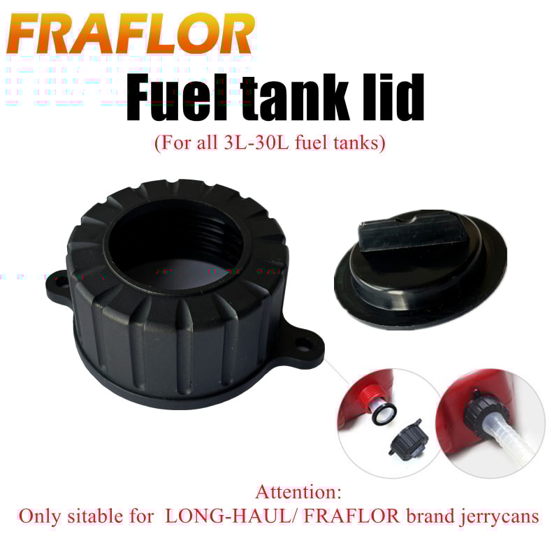 Premium Spare Fuel Tank Cap with Jerry Can Hose for Petrol Cans
