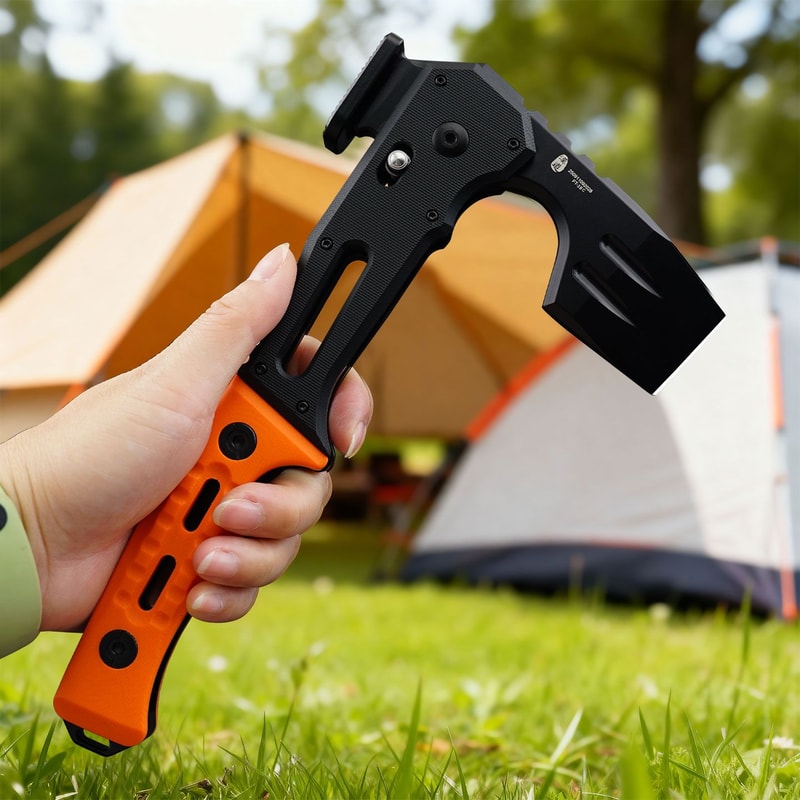 Hx Outdoors Folding Tactical Tomahawk Axe For Camping Survival 0