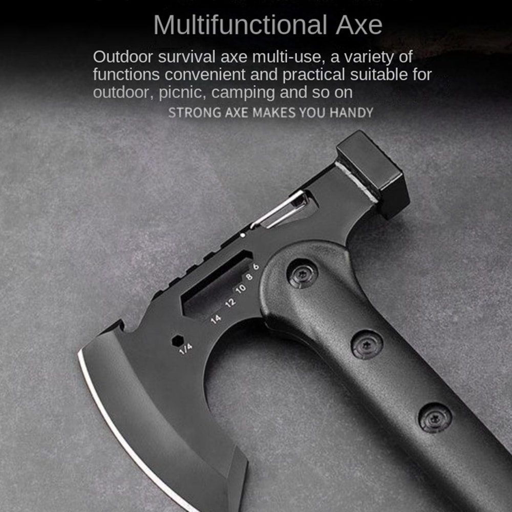 Devil's Tactical Survival Axe Multi Function Camping & Fire Tool