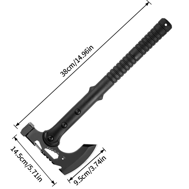 Devil's Tactical Survival Axe Multi Function Camping & Fire Tool