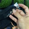 Compact Mini Axe Keychain Portable Fixed Blade Alloy Steel Knife