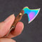 Portable Mini Hatchet EDC Knife With Wood Handle Keychain Pocket Knife 4