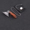 Portable Mini Hatchet EDC Knife With Wood Handle Keychain Pocket Knife 6