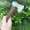 TRSKT Tactical Outdoor Axe Premium Camping Axe with Leather Sheath