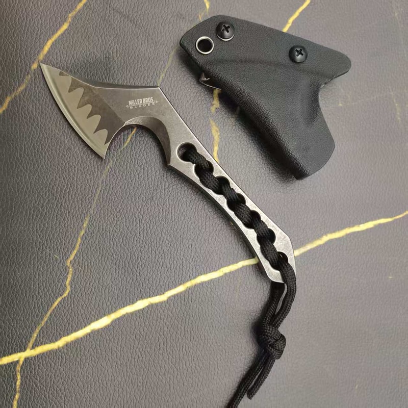 Miller Brothers Mini Tactical Axe & Survival Knife Portable Outdoor Tool