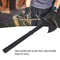Multifunctional Camping Axe Hatchet with Curved Steel Blade
