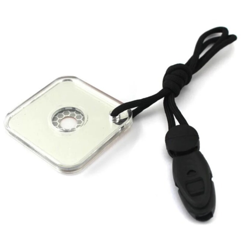 Outdoor Survival Reflective Signal Mirror For Hiking Camping 4