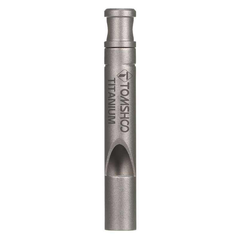 Titanium Survival Whistle With Cord Emergency Outdoor Gear 1