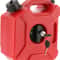 Universal Motorcycle Portable Fuel Tank Jerry Can Red Petrol Can
