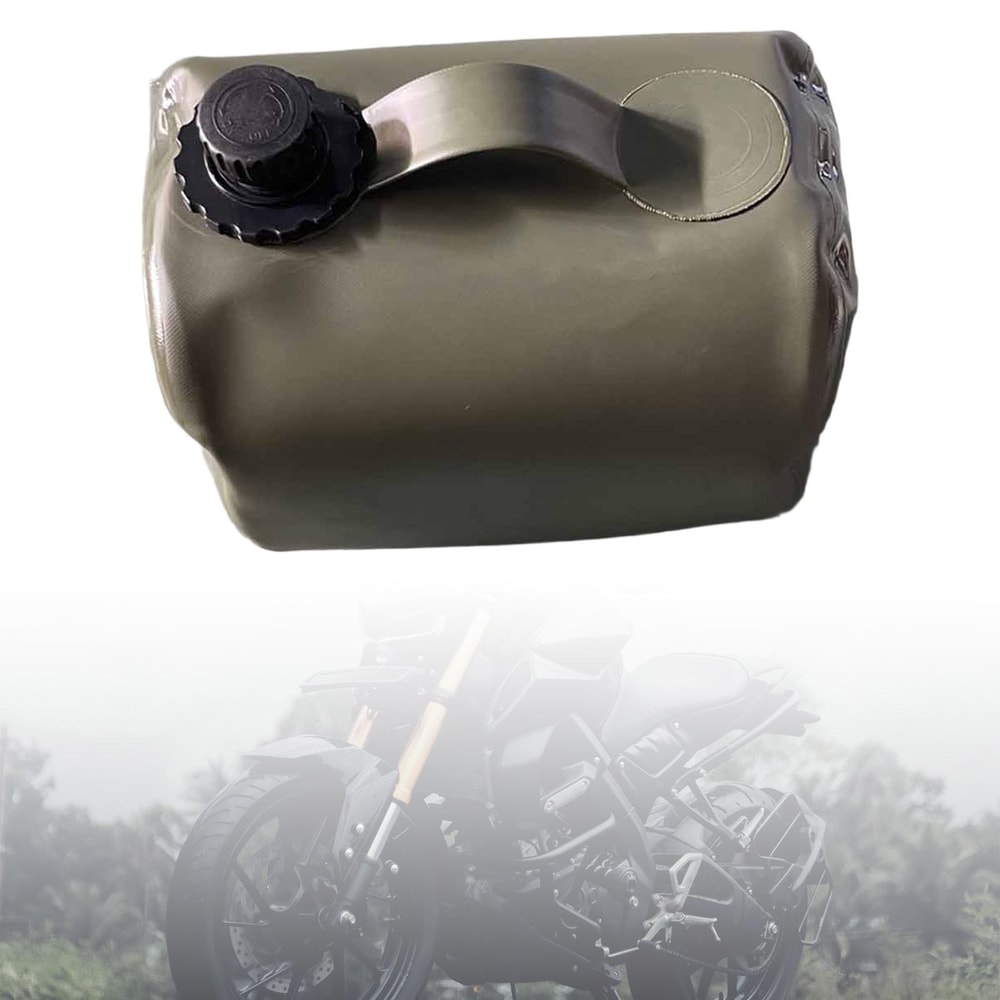 Portable Folding Gas Container for Motorcycle & RV Fuel Storage