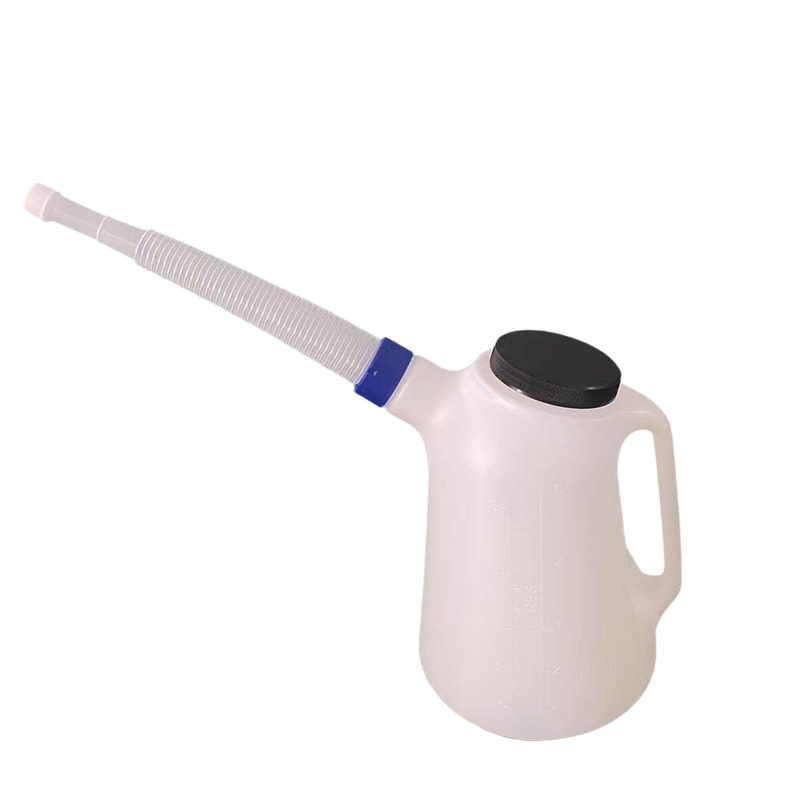 Sturdy Motorcycle Oil Container with Cap Universal Garage Oil Pot