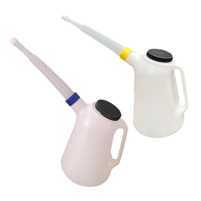 Sturdy Motorcycle Oil Container with Cap Universal Garage Oil Pot