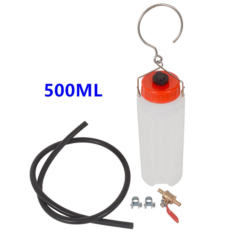 Universal Motorcycle Auxiliary Fuel Tank & Portable Fuel Balancing Tool for Carburetor Tuning