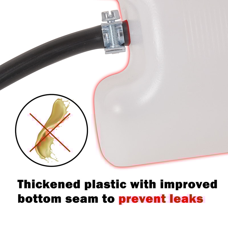 Universal Motorcycle Auxiliary Fuel Tank & Portable Fuel Balancing Tool for Carburetor Tuning