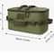 Heavy Duty Outdoor Camping Gas Canister Storage Bag Large Capacity Tool Organizer