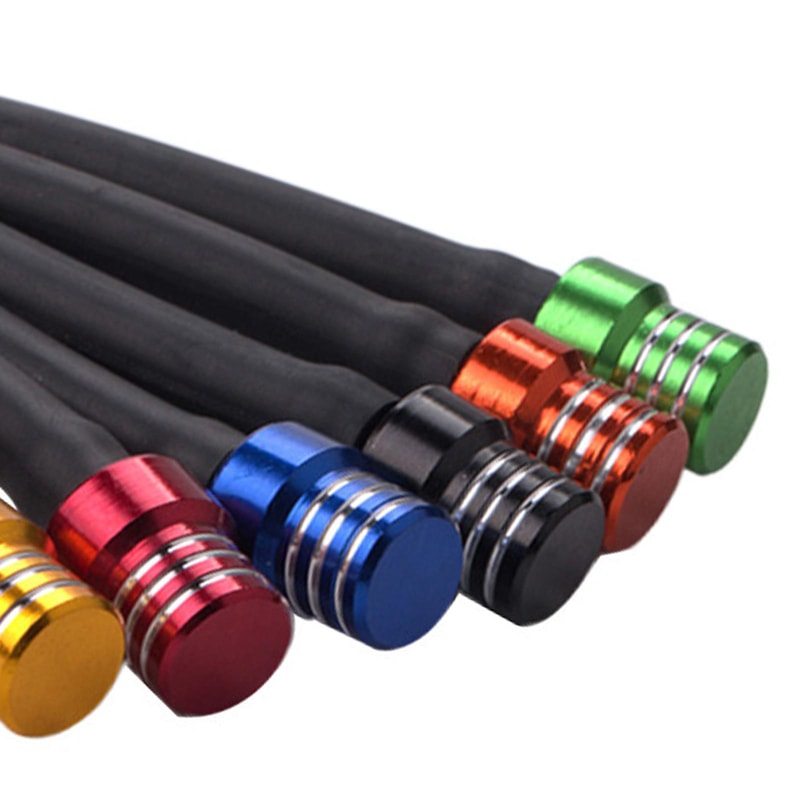 Universal Motorcycle CNC Aluminum Fuel Vent Tube Pack