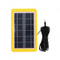 Solar Panel Emergency Light Kit With USB Charger LED Bulbs 4