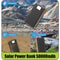 Solar Power Bank with Folding Panels Portable Outdoor Charger for Camping & Travel