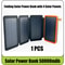 Solar Power Bank with Folding Panels Portable Outdoor Charger for Camping & Travel