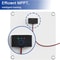 Portable Waterproof Solar Panel Kit with MPPT Controller for RV, Car & Boat