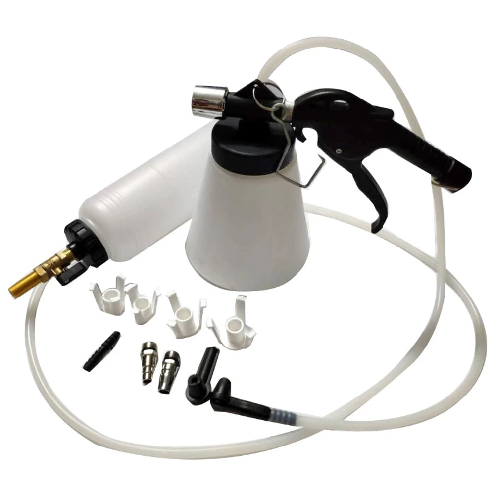 Car Brake Bleeder Pump Kit Hydraulic Fluid Tool for Trucks & Motorcycles