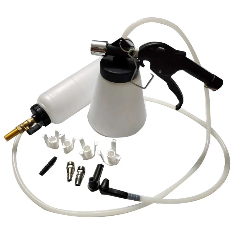 Car Brake Bleeder Pump Kit Hydraulic Fluid Tool for Trucks & Motorcycles