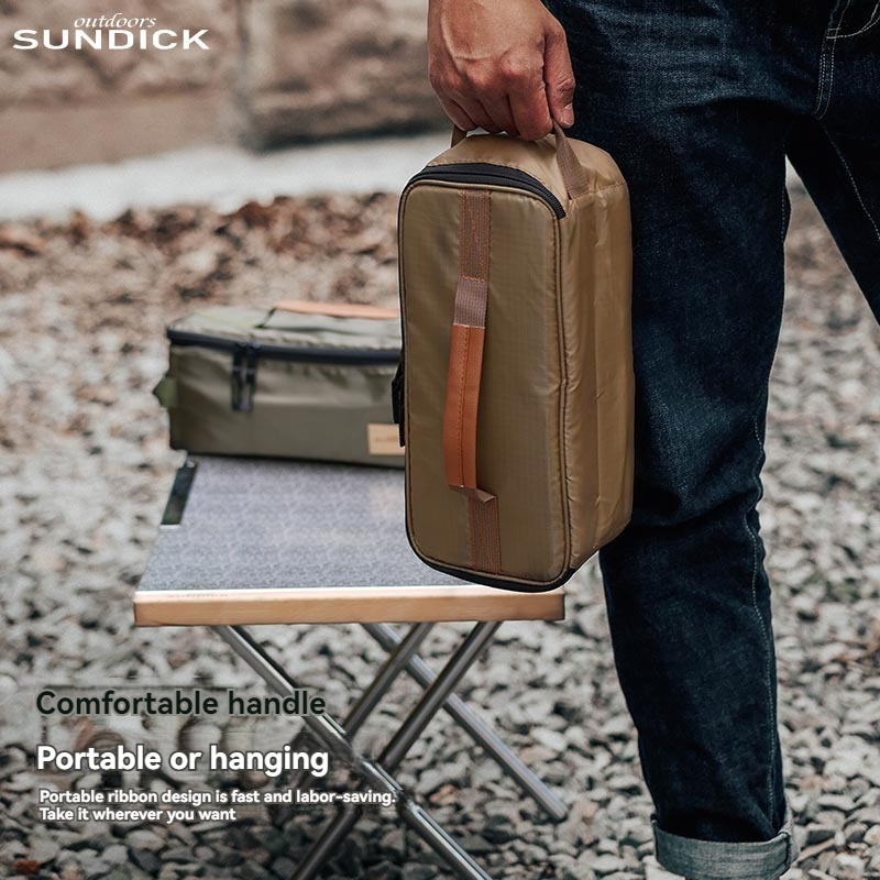 SUNDICK Multi Compartment Storage Bag for Kitchen & Camping
