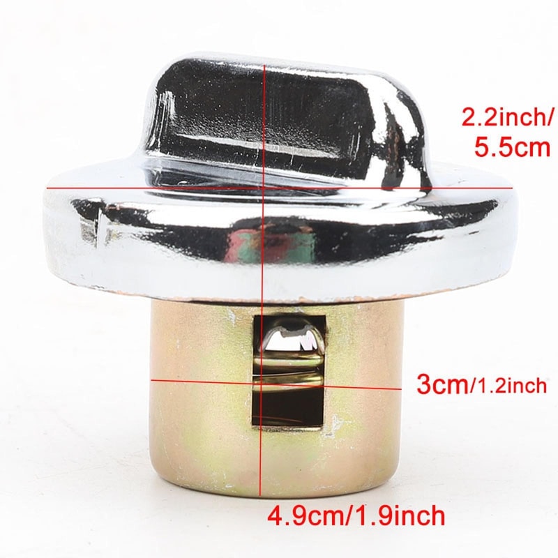 Universal Fuel Tank Cap Replacement Durable Car Gas Cap with Easy Install Leak Proof Seal