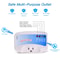 Smart Voltage Protector Plug for Home Appliances Surge Protector Outlet for TV PC Refrigerator