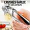 Stainless Steel Garlic Press Rocker Easy Clean Garlic Mincer Tool
