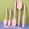 Piece Silicone Spatula Set Heat-Resistant Baking Tools Kit with Brush for Cake Frosting & Cooking