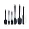 Piece Silicone Spatula Set Heat-Resistant Baking Tools Kit with Brush for Cake Frosting & Cooking