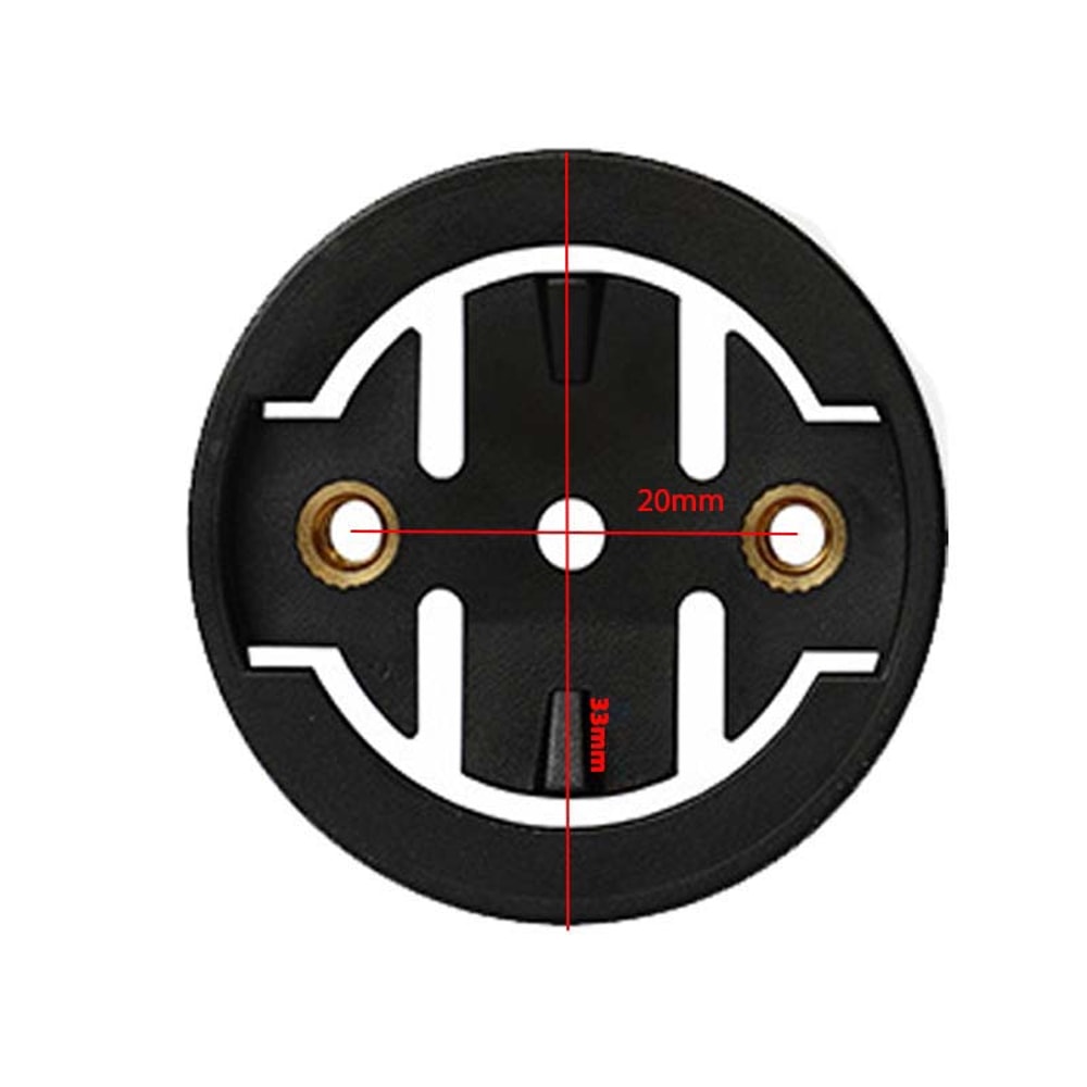 Bike Computer Mount Top Cap Adapter For Garmin Bryton Secure Bicycle Handlebar Mount 5