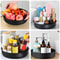 Stainless Steel Rotating Spice Rack Lazy Susan Organizer For Kitchen Storage 5