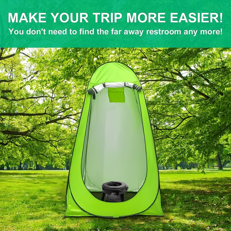 Portable Camping Toilet Gel Packs With Absorbent Paper Travel Hygiene Solution 3