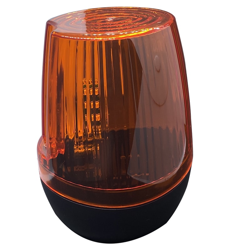 LED Gate Warning Light Flashing Signal Lamp for Automatic Gate Openers Safety Strobe