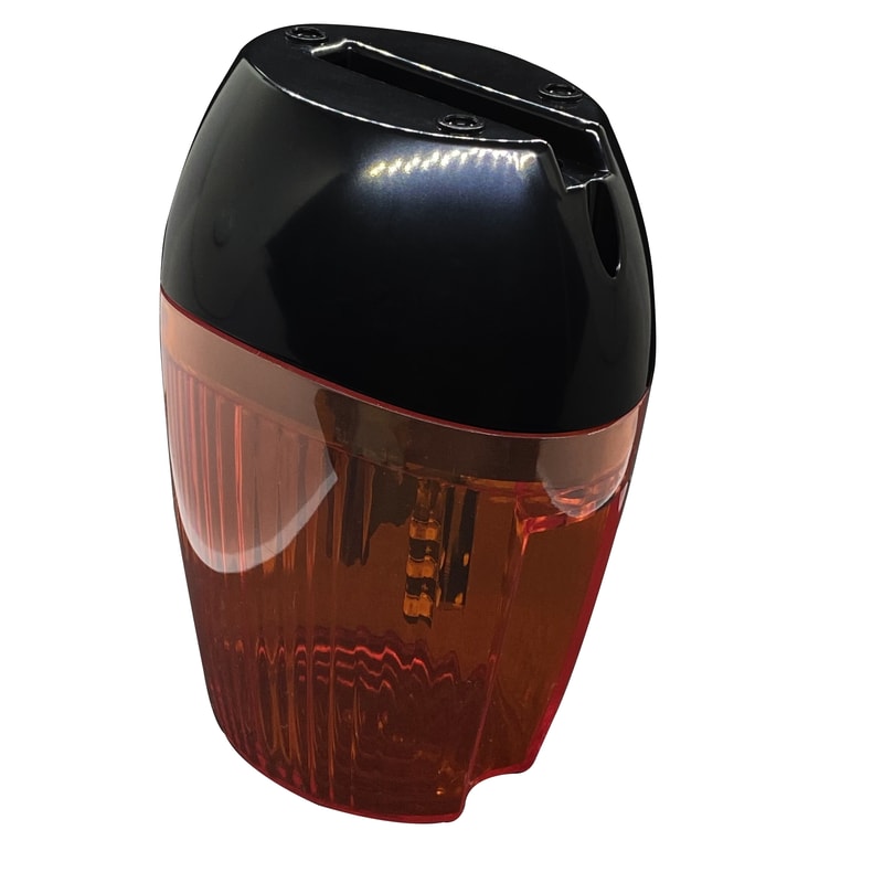 LED Gate Warning Light Flashing Signal Lamp for Automatic Gate Openers Safety Strobe