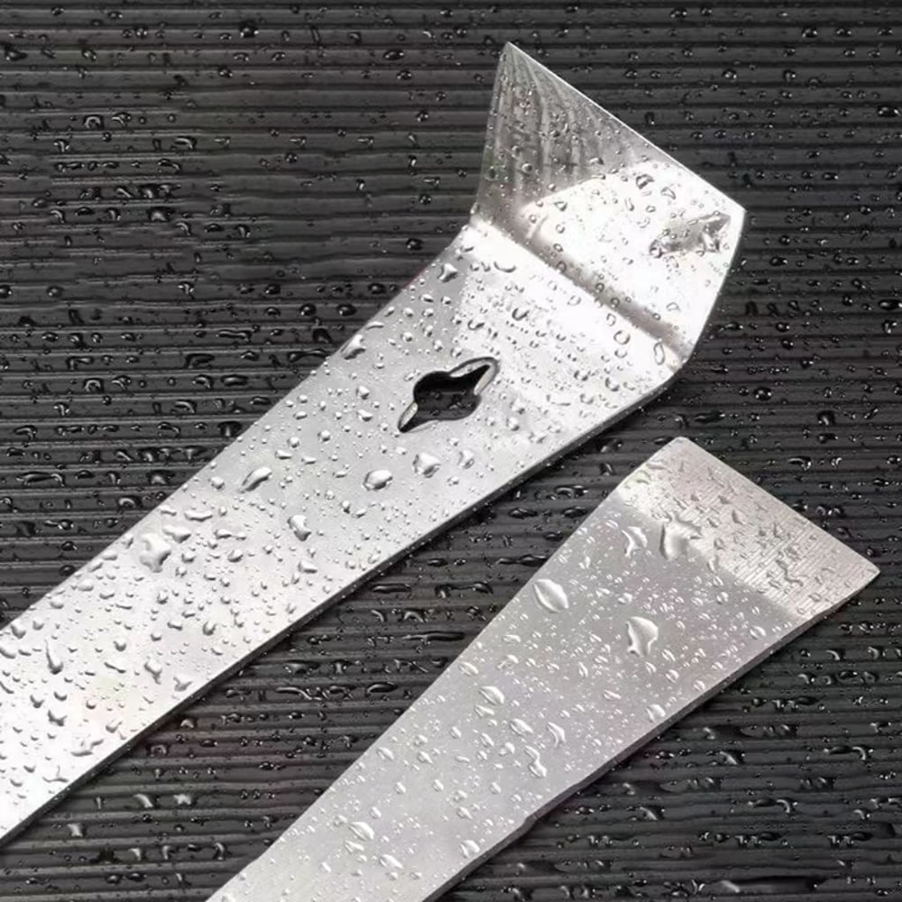 Stainless Steel Pry Bar Tool for Woodworking Scraper and Nail Lifter
