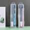 Portable Toothbrush Travel Case Transparent Toothbrush Storage Box with Toothpaste Holder