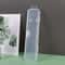 Portable Toothbrush Travel Case Transparent Toothbrush Storage Box with Toothpaste Holder