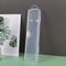 Portable Toothbrush Travel Case Transparent Toothbrush Storage Box with Toothpaste Holder