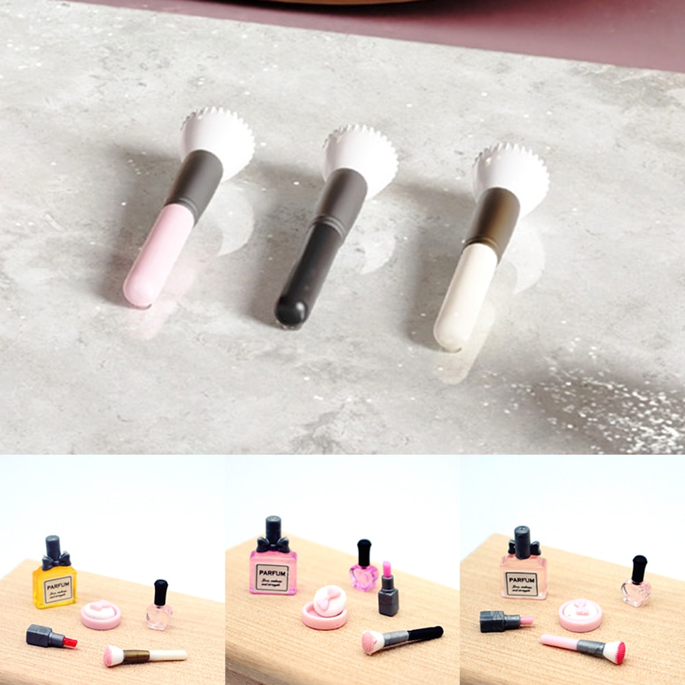 Mini Dollhouse Makeup Set Kit Realistic Cosmetic Accessories for Dolls