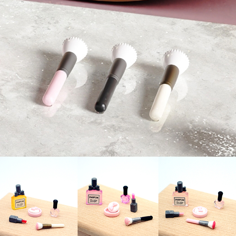 Mini Dollhouse Makeup Set Kit Realistic Cosmetic Accessories for Dolls