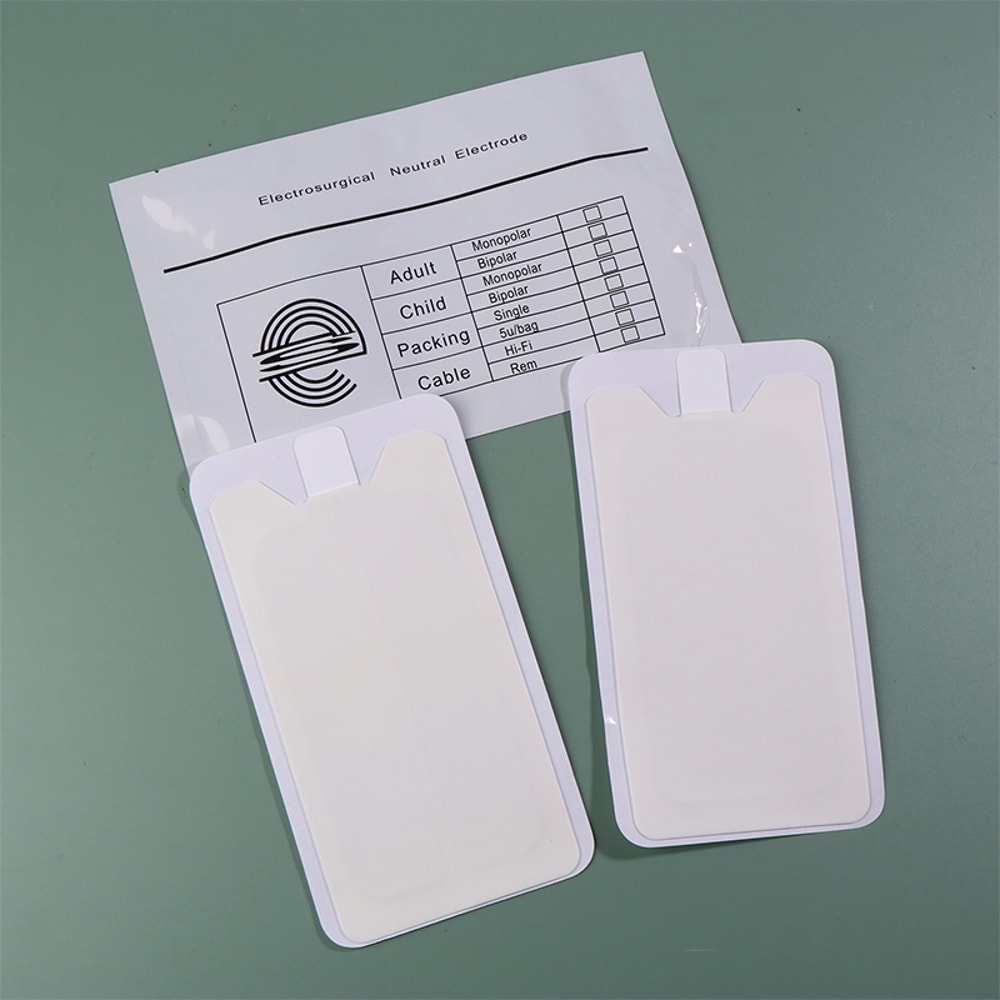 Disposable Neutral Electrode Plate ESU Grounding Pad Comfortable Breathable Electrosurgical Patch 1