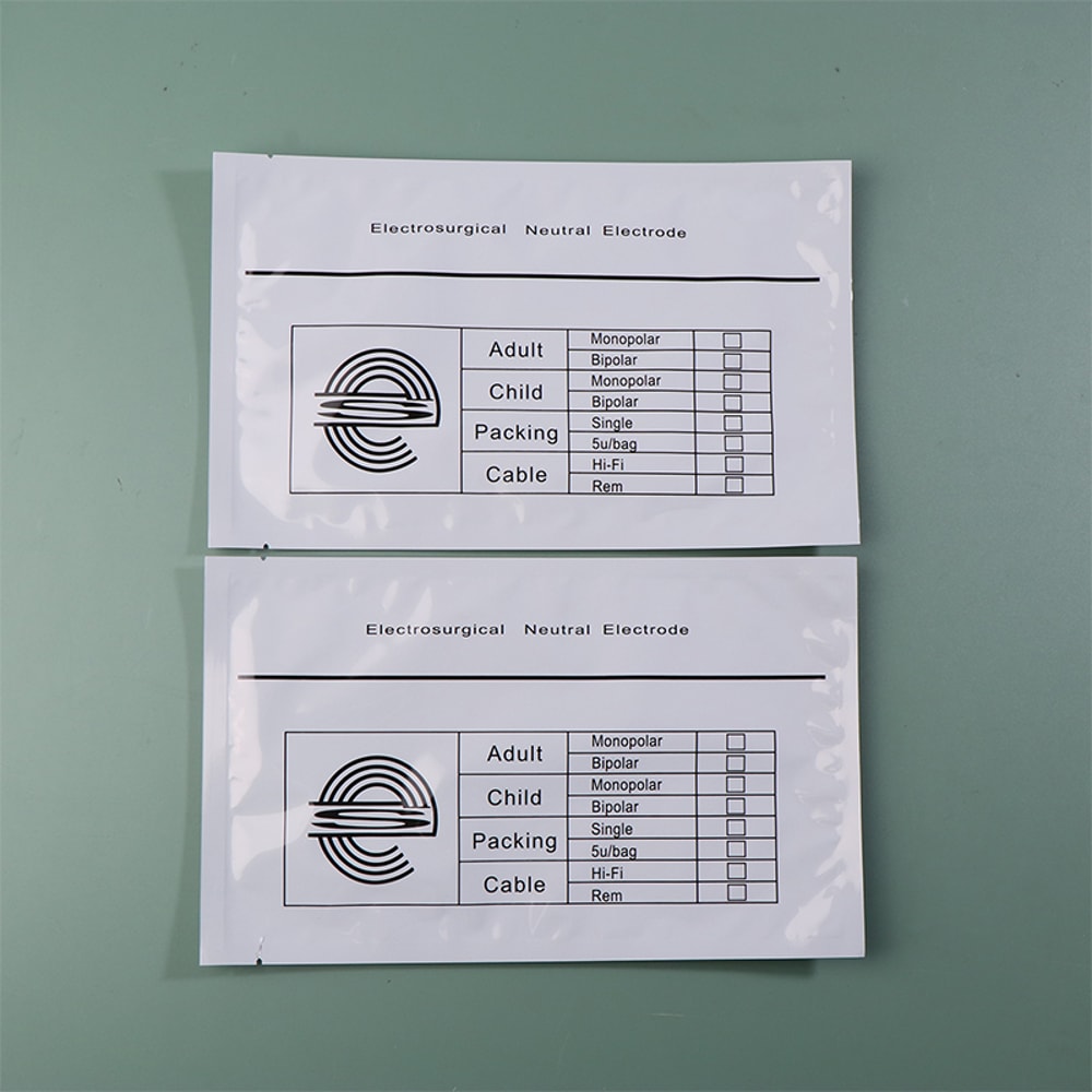 Disposable Neutral Electrode Plate ESU Grounding Pad Comfortable Breathable Electrosurgical Patch 3