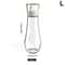 Clear Glass Mouthwash Dispenser Bottle With Lid For Bathroom Countertop Refillable Use 7