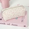 Large Capacity Floral Cartoon Pencil Case Organizer for Students and Girls