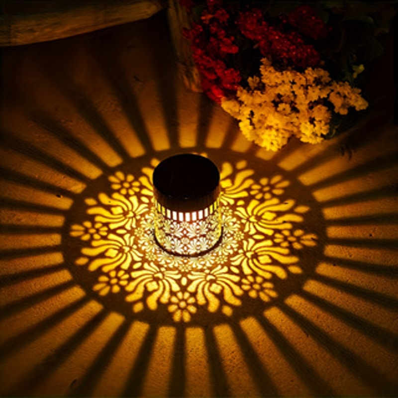 Solar Peony Garden Wall Light Outdoor Decorative Flower Lamp For Yard And Patio 6